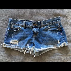 Pink by VS Denim Shorts